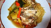 Poulet au pot (Kuře v hrnci)