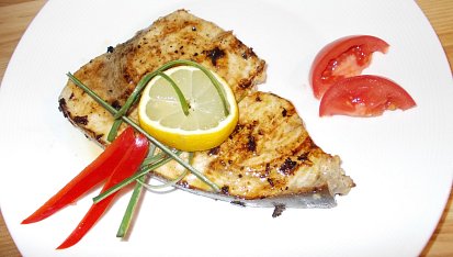 Steak z čerstvého mečouna