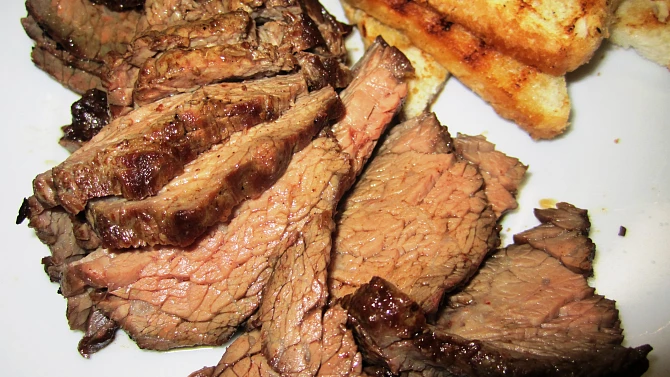 Steak z hovězího pupku – flank steak, Steak z hovězího pupku – flank steak