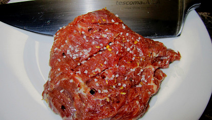 Steak z hovězího pupku – flank steak, Steak z hovězího pupku – flank steak