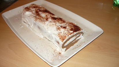 Tiramisu roláda s Mascarpone