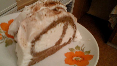 Tiramisu roláda s Mascarpone