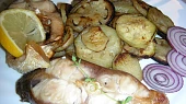 Tolstolobik s baklažánom