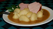 Uzené vepřové pečené na divoko