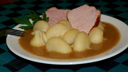 Uzené vepřové pečené na divoko