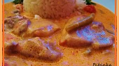 Vepřová plec v omáčce  výrazné chuti, detail...