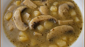 Žampionovo-bramborová polévka