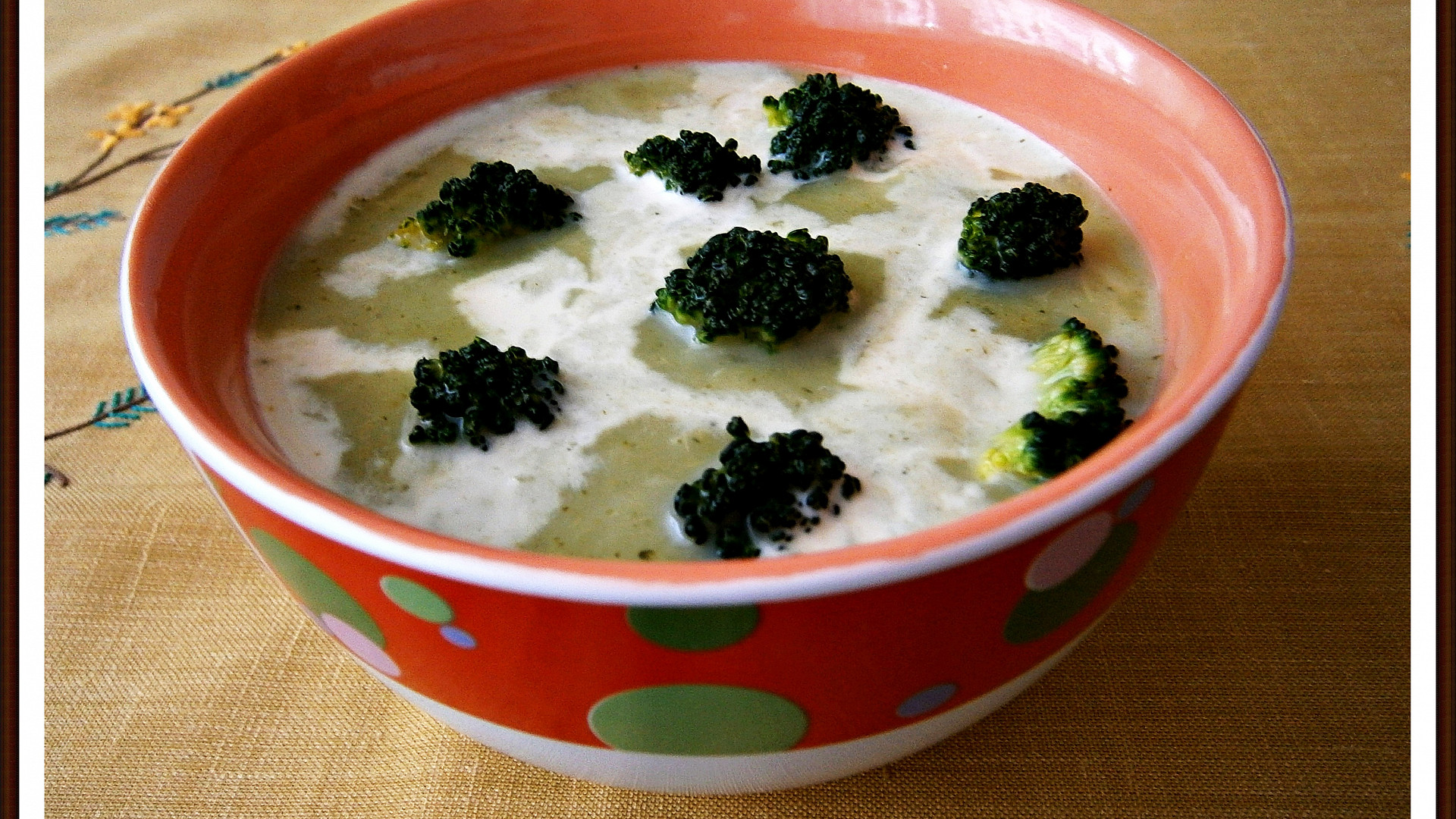 Brokolicová polévka II