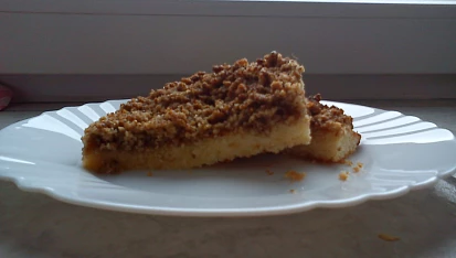 Buchta s ořechovou polevou