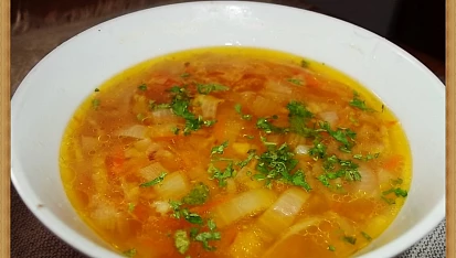 Cibulovo-celerová polévka, Cibulovo-celerová polévka