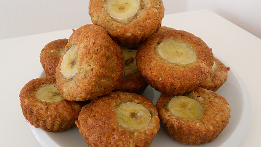 Dětské banánové muffiny