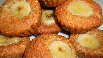 Dětské banánové muffiny