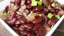 Fazolový salát "prudce jedlý"