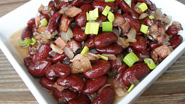 Fazolový salát "prudce jedlý"