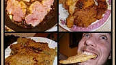 Řízky Aztécký poklad, večerní pokračování s masem z vepřového plecka