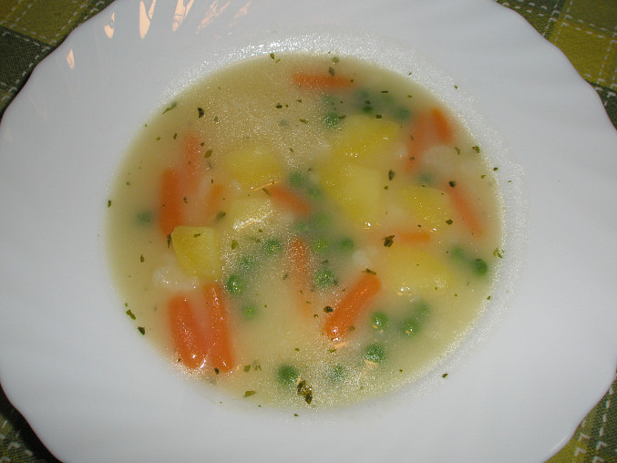 Jarní dietní polévka