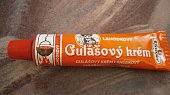 "Kouličkový" gulášek (lahůdkový gulášový krém zakoupíme v Intersparu i Kauflandu mezi tuňákovou a sardelovou pastou)