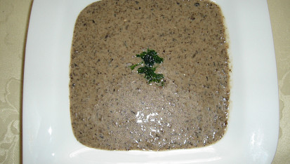 Krémová hříbková polévka