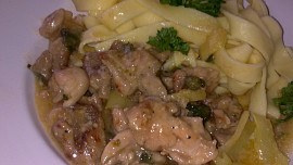 Kuřecí prsíčka s petrželkou a kapary