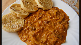Kuřecí "segedín" z papiňáku