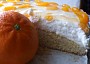 Lehký mandarinkový dort