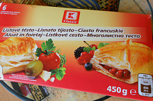 plátkové těsto