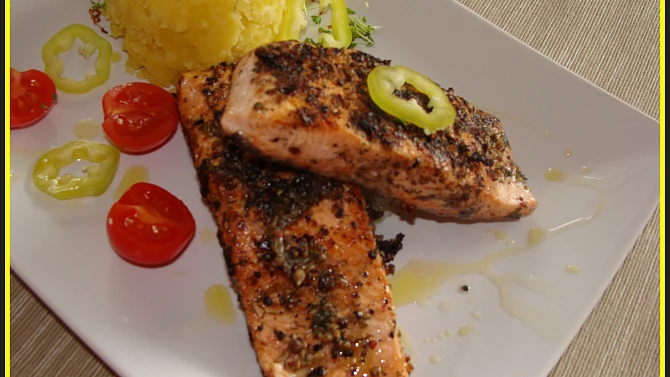 Lososový steak