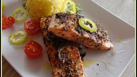 Lososový steak