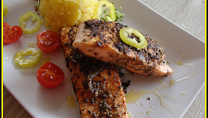Lososový steak