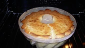 Medová bábovka moje, v troubě