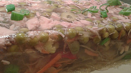 Nenáročný, žampionovo - zeleninový rosol