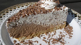 Nepečený Stracciatella dort