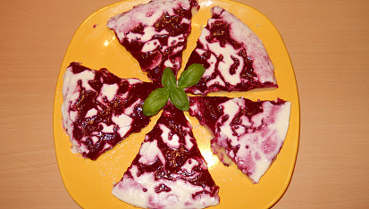 Ovocný řez s mascarpone