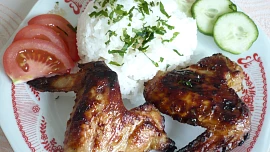 Pečená kuřecí křídla