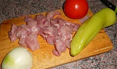"Rizoto" z tarhoni a drůbežího masa