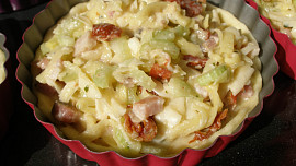 Slané koláčky s bramborovou náplní