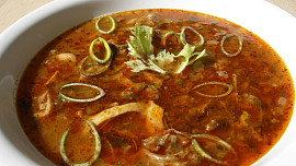 Slepičí dršťková polévka