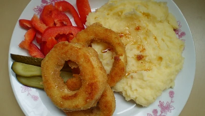 Smažená cuketa s česnekem