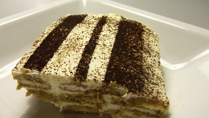 Tiramisu z pomazánkového másla