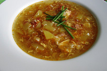 Uzená česnečka
