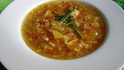Uzená česnečka, Uzená česnečka