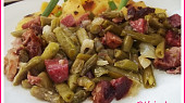 Uzené maso ve fazolkách-rychlé a jednoduché, Uzené maso ve fazolkách