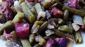 Uzené maso ve fazolkách-rychlé a jednoduché, detail...