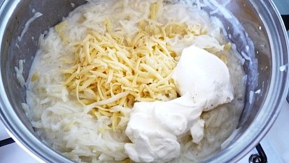 Zapečené palačinky s kedlubnovou náplní