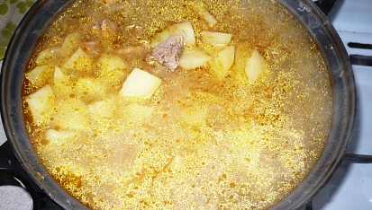 Zelňačka s vepřovým masem