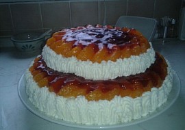 Báječný ovocný dort (dvoupatrák)