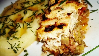 Brokolice zapečená s mletým masem, Brokolice zapečená s mletým masem