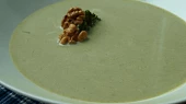 Brokolicový krém s vlašskými ořechy