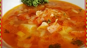 Buřtíková polévka s celerem a hlívou ústřičnou, Dobrou chuť!
