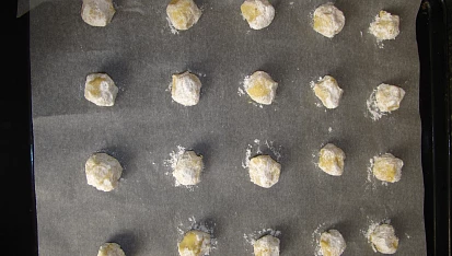 Citronové cookies